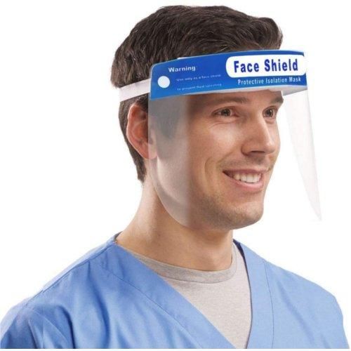 Protective Face Shield - 10/Pack Image 1