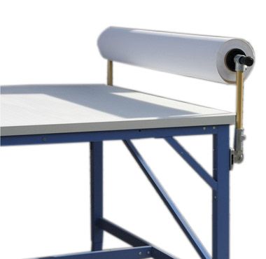 Single Roll Holder for 4' Wide Rhino Table 1 /Each (Discontinued)