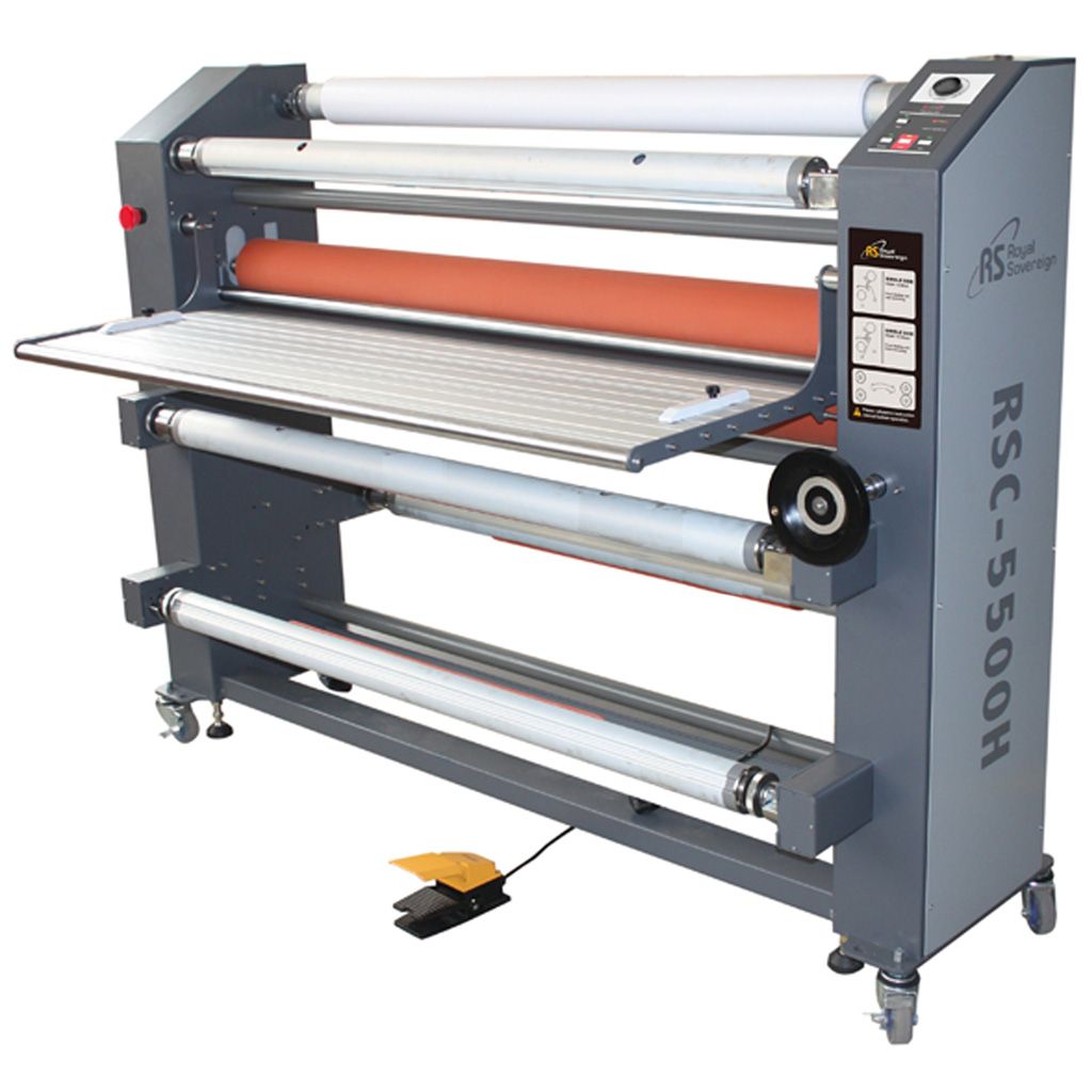 Royal Sovereign RSC-5500H 55" Heat Assist Wide Format Roll Laminating & Mounting Machine