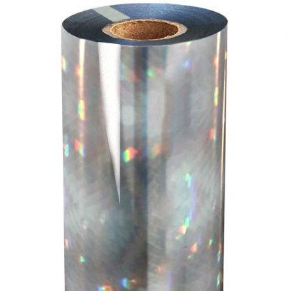 Scales Silver Holographic Laminating / Toner Fusing Foil