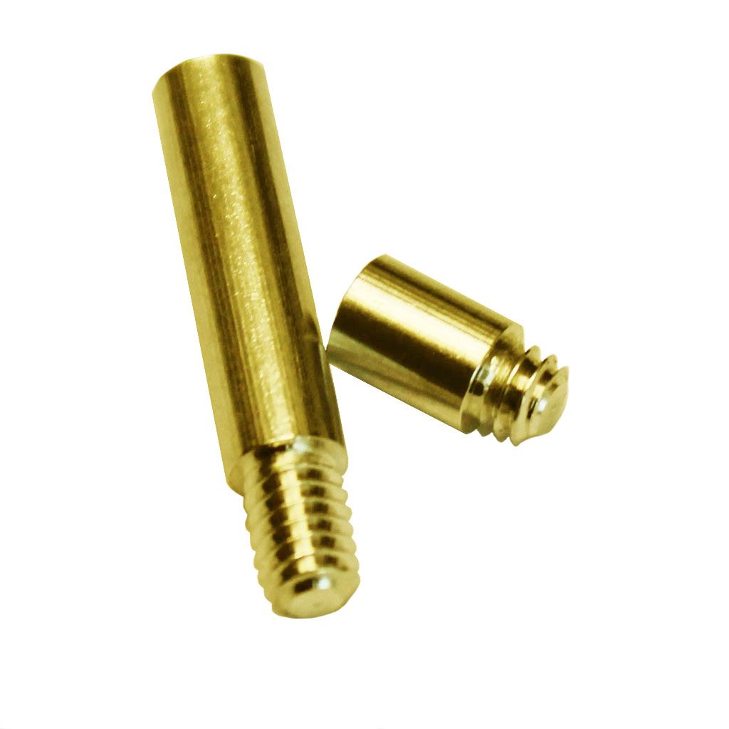 1" Gold Aluminum Screw Post Extensions - Buy101