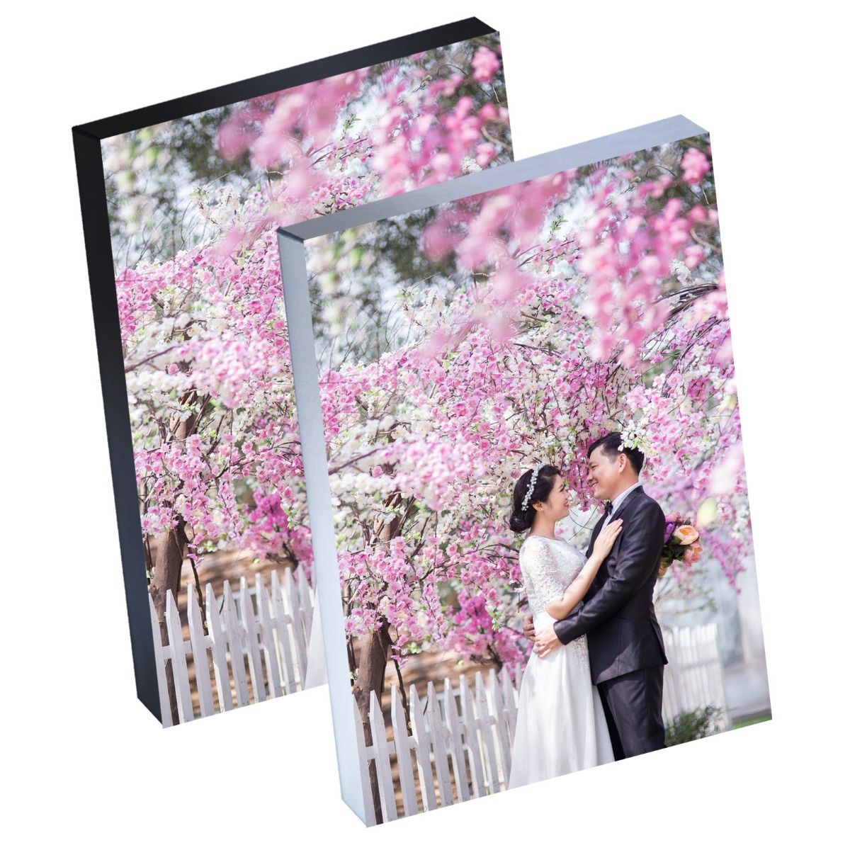8" x 12" Silver Linings™ Peel-and-Stick Photo Block Frames, Choose from Silver or Black Edge
