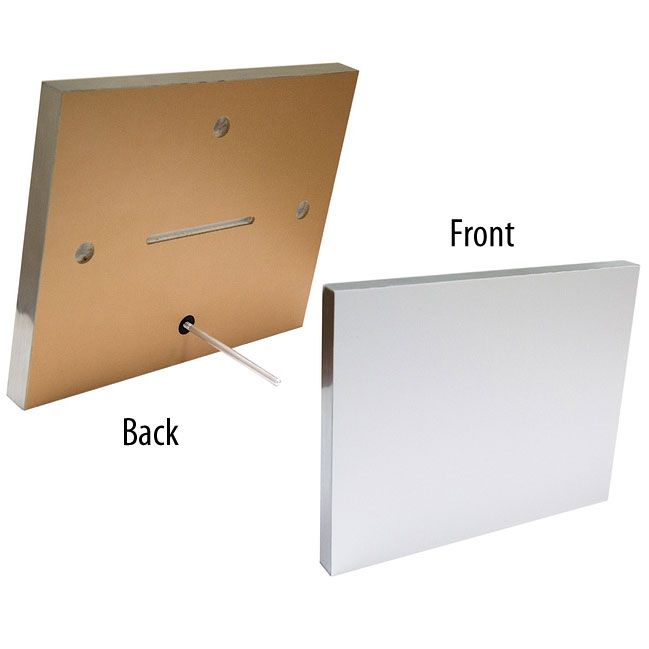 Silver Linings™ Photo Mounting Block, Front & Back