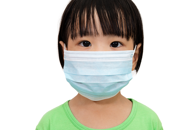 Child Size Disposable Surgical Style 3 Layer Mask
