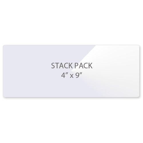 5Mil Stack Pack 4" x 9" Laminating Pouches - 100pk Image 1