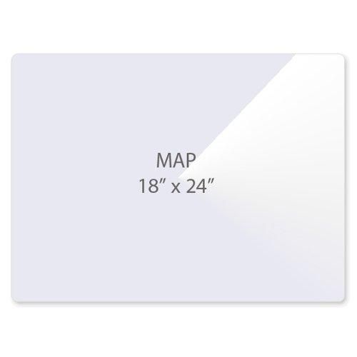 7MIL Map Size 18" x 24" Laminating Pouches - 100pk Image 1