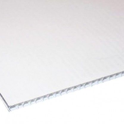 White Plain Corrugated Plastic Boards (Box of 10)