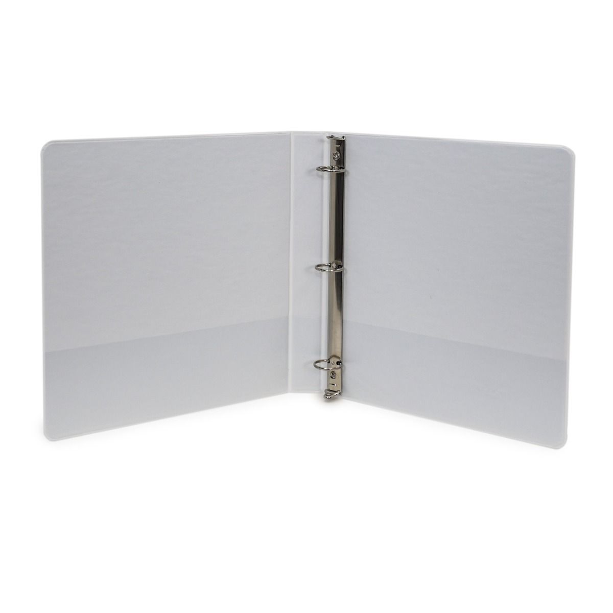 White Letter Size Standard View Ring Binders Image 1