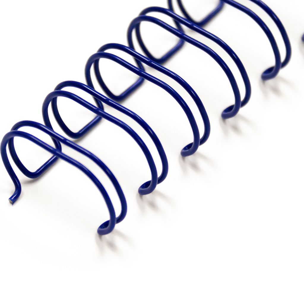 1" Blue Wire-O® Binding Supplies [2:1 Pitch] (100/Bx)