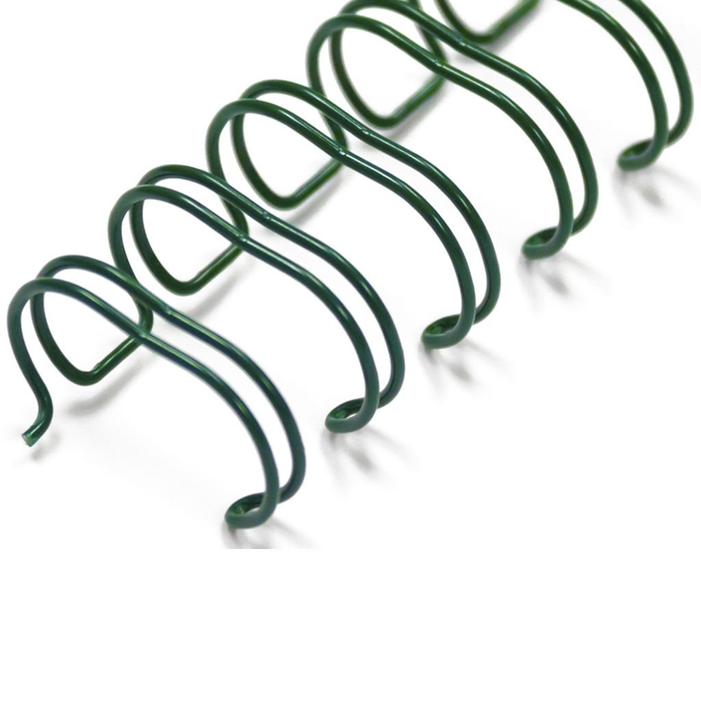 7/8" Green Wire-O® Binding Supplies [2:1 Pitch] (100/Bx)