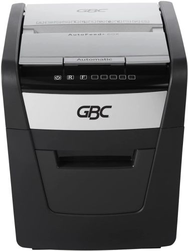 GBC Stack and Shred 60X AutoFeed P-4 Cross Cut Commercial